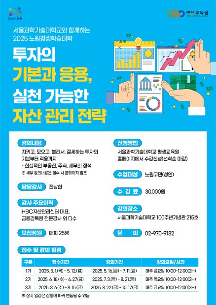 투자의 기본과 응용, 실천 가능한 자산 관리 전략 1기(1)